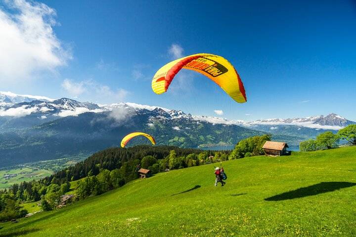 Paragliding, Interlaken