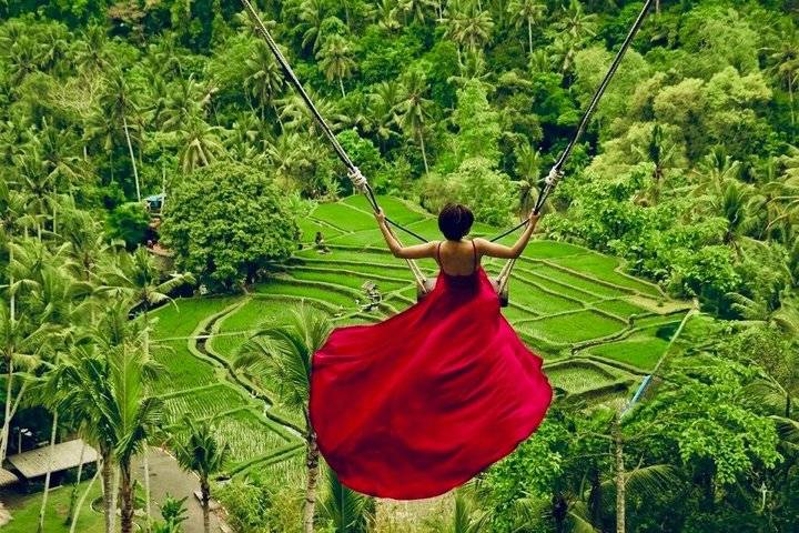 Ubud rice terraces, Kuta