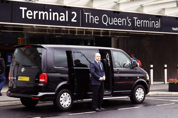 London to Heathrow Airport in a Private Minivan