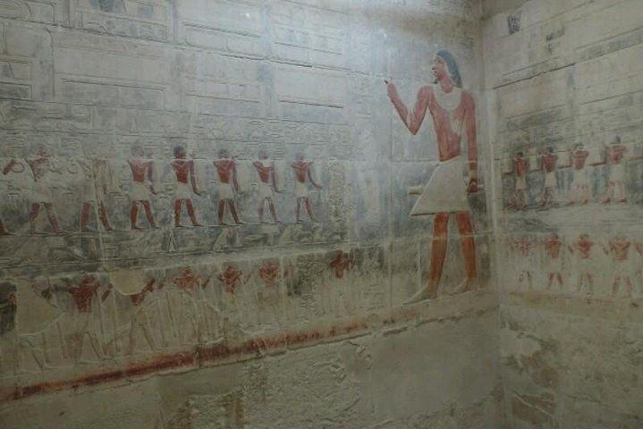 Private full day tour to Dahshure,Saqqara,Giza Pyramids & Sphinx