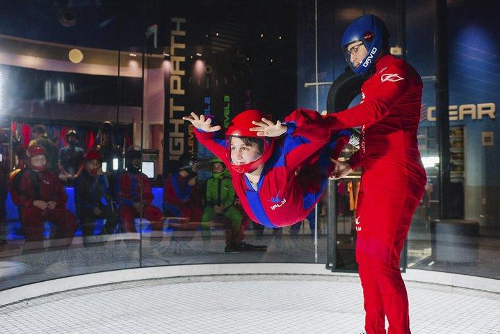 San Antonio Indoor Skydiving Admission with 2 Flights & Personalized Certificate