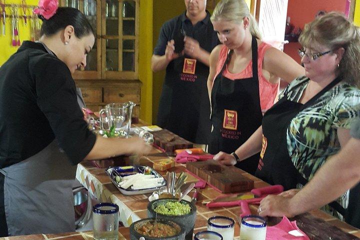 Tasty Mexican Cooking Class with Feast in Riviera Maya