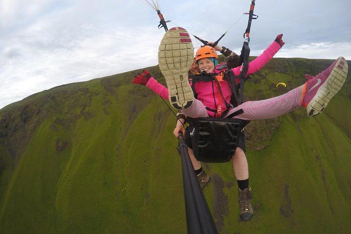 Tandem Paragliding Flights from Vik