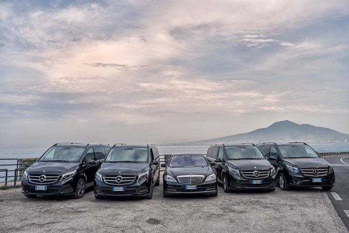 Private transfer from Naples to the Amalfi Coast, or vice versa