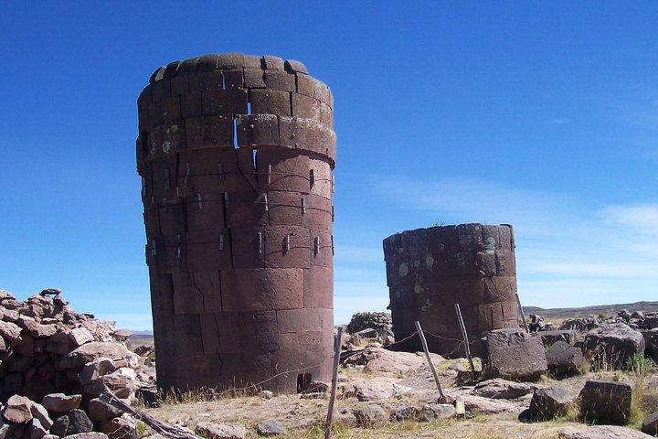 Afternoon : Chullpas of Sillustani from Puno
