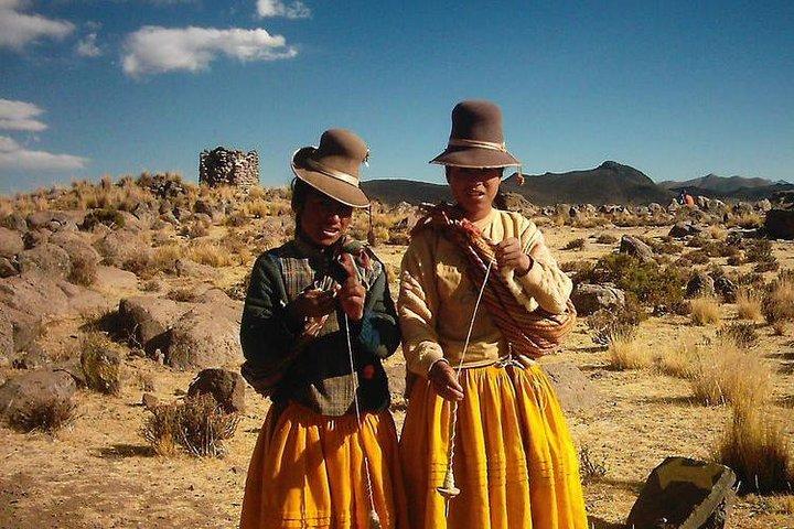 Afternoon : Chullpas of Sillustani from Puno