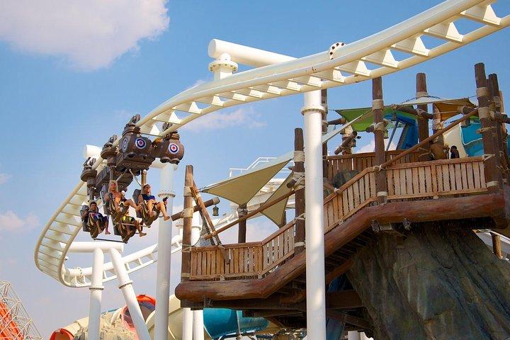 Abu Dhabi Combo Ticket: Ferrari World and Yas Waterworld with transfers
