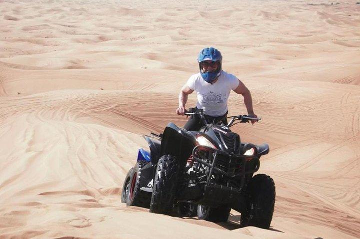 Dubai 30 Mins Quad Bike Desert Drive & Safari - Morning