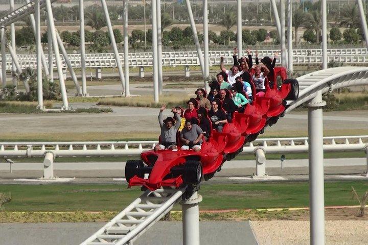 Ferrari World Theme Park and Abu Dhabi Tour with Pick Up