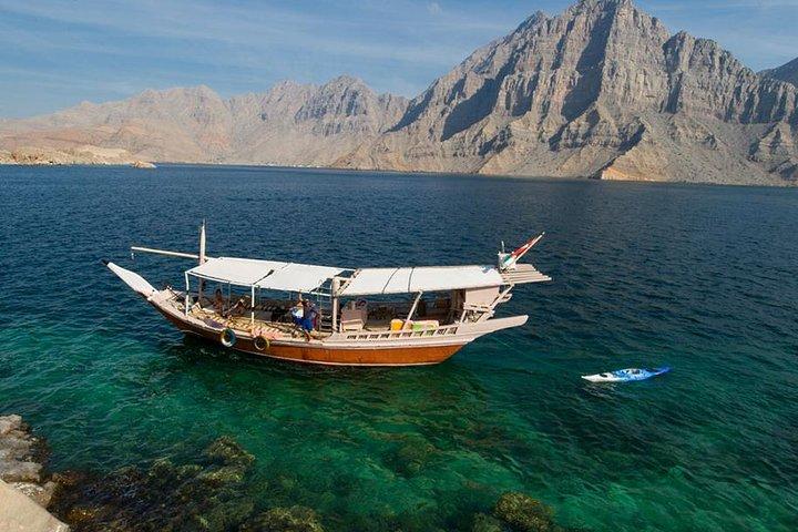 Khasab Dhow Cruise To Musandam Fjords With Lunch Onboard