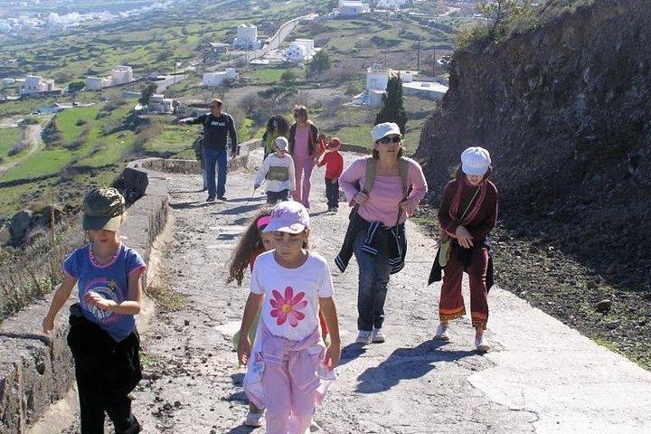 Hiking activity through the volcanic land of wonder