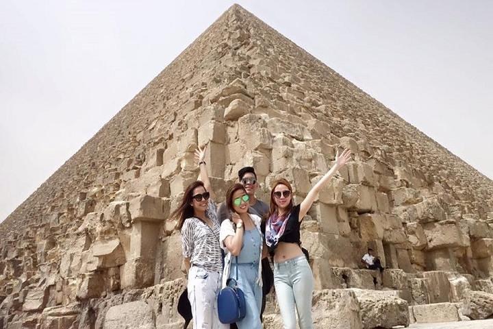 Giza Pyramids Day Trip include enter inside the Great Pyramid & the Sphinx