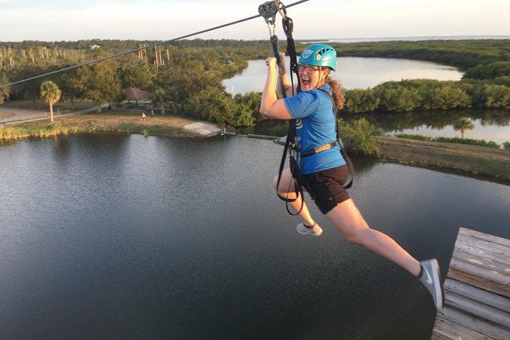 Zip Line Adventure over Tampa Bay