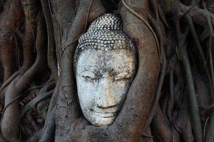 Private Excursion to Ayutthaya, UNESCO World Heritage site with Boat Tour