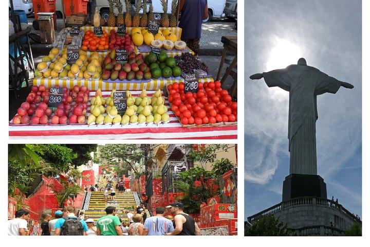 Christ, St. Teresa, Selaron & Farmers Market. 6 Hours Tour.