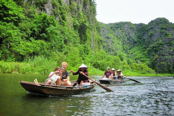 Ninh Binh Full-Day Tour Hoa Lu Tam Coc Cycling, Boat,Buffet Lunch