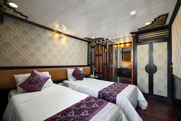 Apricot Halong Cruise Discovering Titov And Amazing Cave 2 Days 1 Night