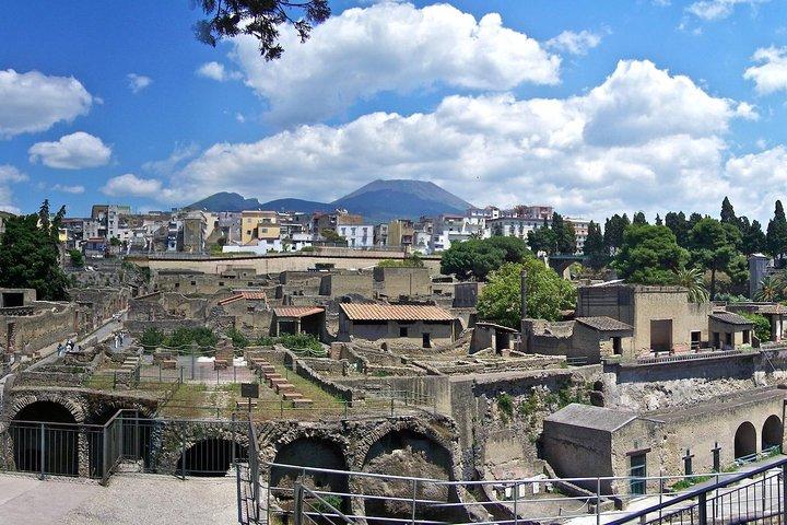 Private Day Tour from Rome to Pompeii and Herculaneum with Hotel Pick up