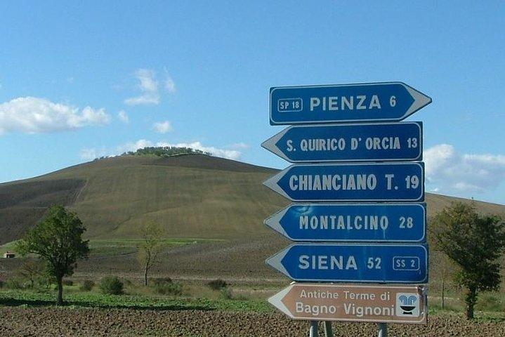 Montepulciano, Montalcino, Pienza from Florence