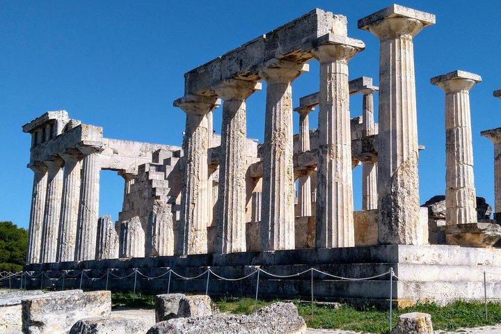 Aegina Island St Nektarios & Temple of Athina Aphaia Private Tour