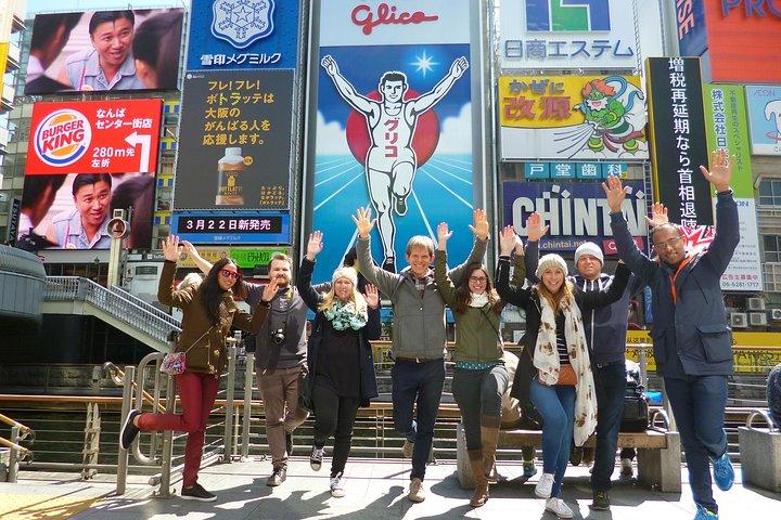 Private Osaka City Walk Hotel Meet: Shinsekai, Dotonbori, Umeda