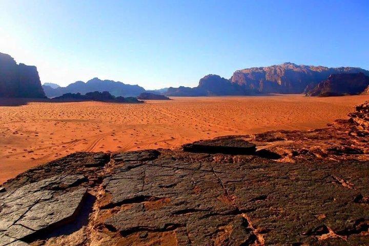 From Petra to Wadi Rum, then back to Amman or the airport.