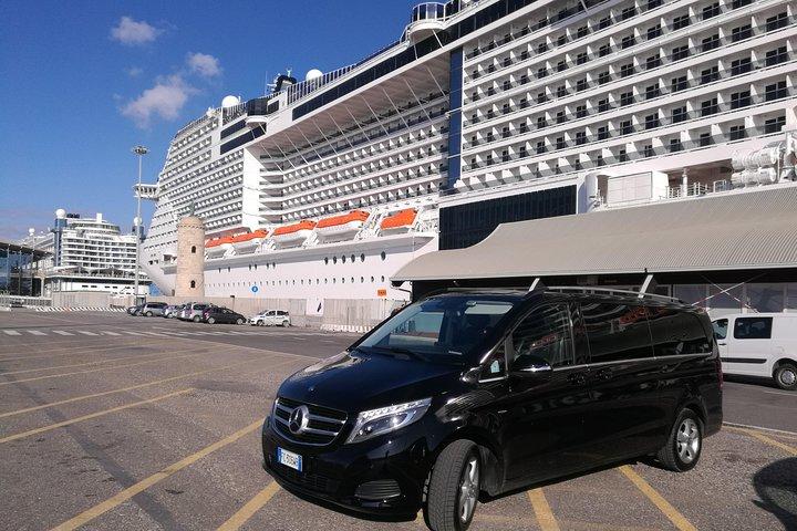 Private Transfer Civitavecchia Port From-to Rome/FCO apt