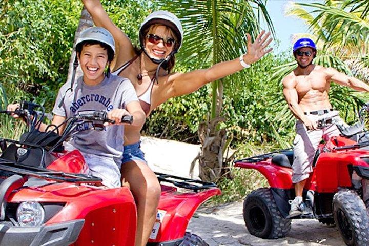 Outdoor Combo Tour: ATV with Waverunner or Speedboat from Cancun and RivieraMaya