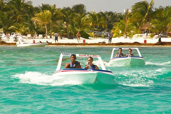 Outdoor Combo Tour: ATV with Waverunner or Speedboat from Cancun and RivieraMaya