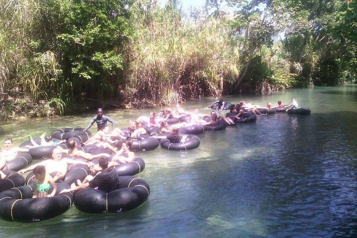 Dunn's River Falls and River Tubing Combo Tour from Ocho Rios & Runaway Bay.