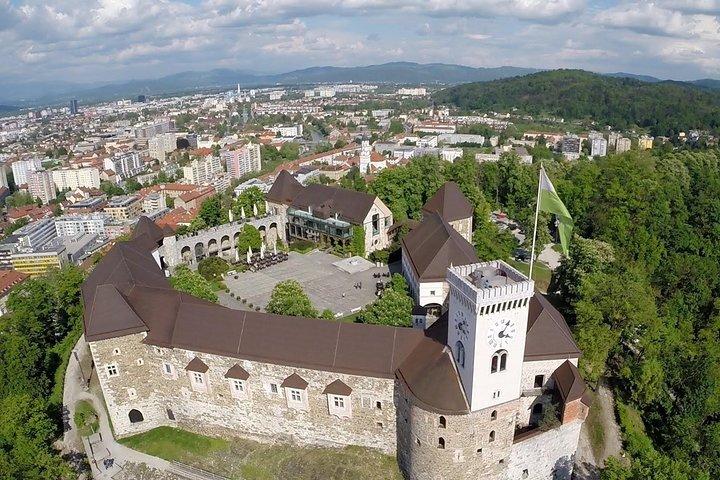 Ljubljana Capital of Slovenia from Koper