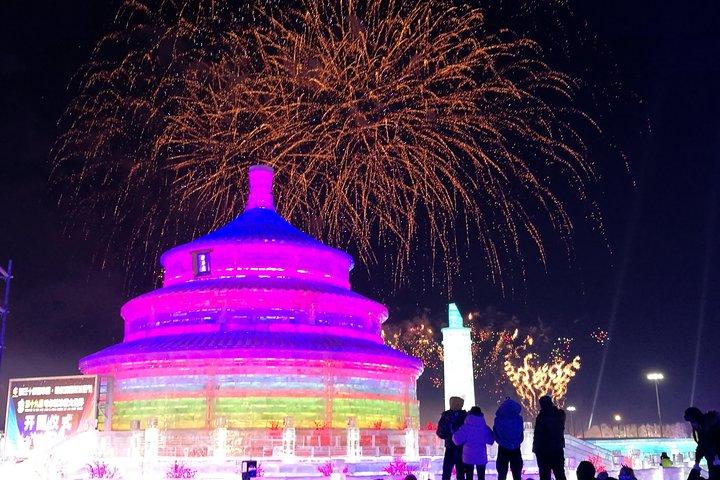 Private Night Tour to Harbin Ice Festival
