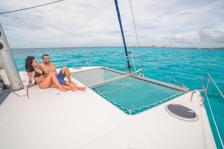 Private Catamaran from Cancun to Isla Mujeres | For up to 30 pepl