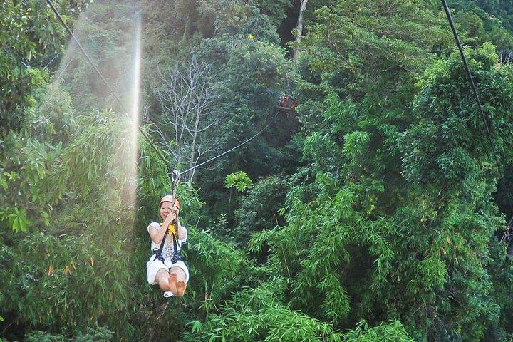 Best ATV Bike and Ziplines Adventure with Transfer