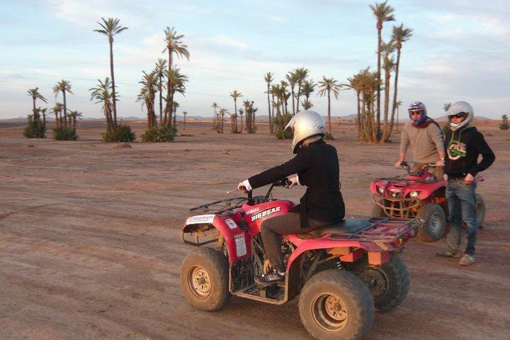 quad bike tour in the palmeraie of Marrakech