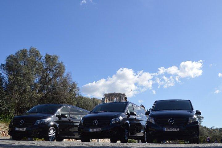 Athens Airport Private Transfer to Piraeus Port with Meet & Greet