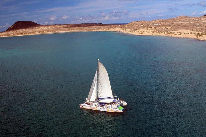 Graciosa Marine Reserve Catamaran Day Trip with Transfers