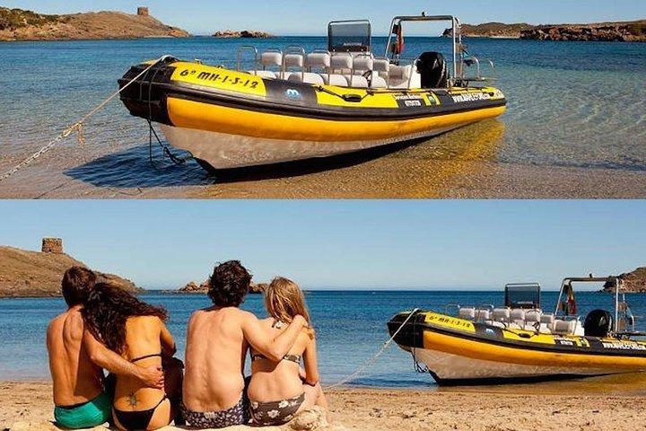 Speedboat and Snorkel tour through the Coast of Menorca