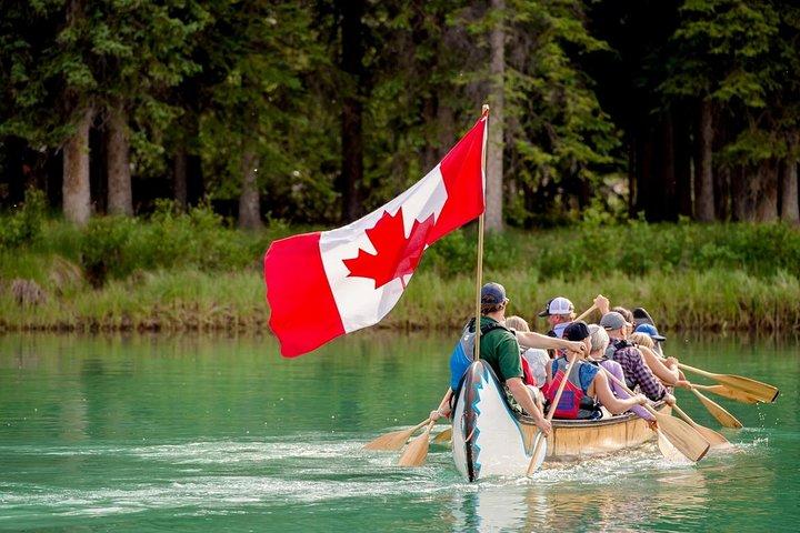 Banff National Park Big Canoe Tour
