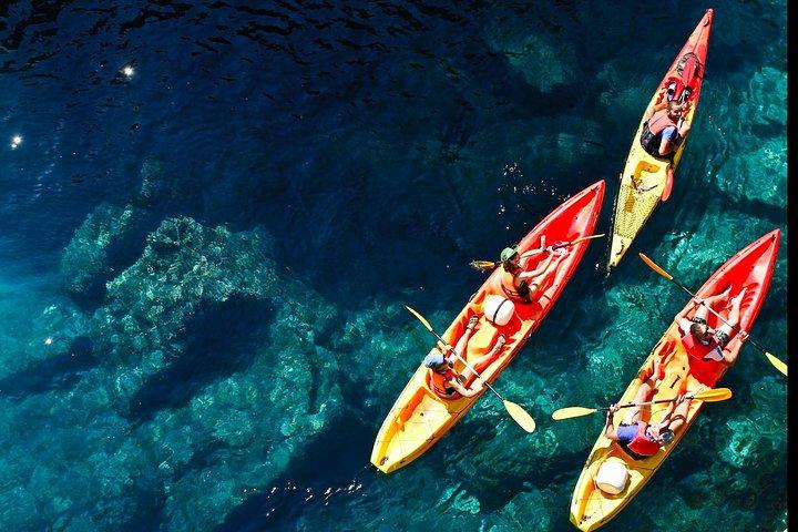Dubrovnik: Sunset Kayaking & Snorkeling with water &wine
