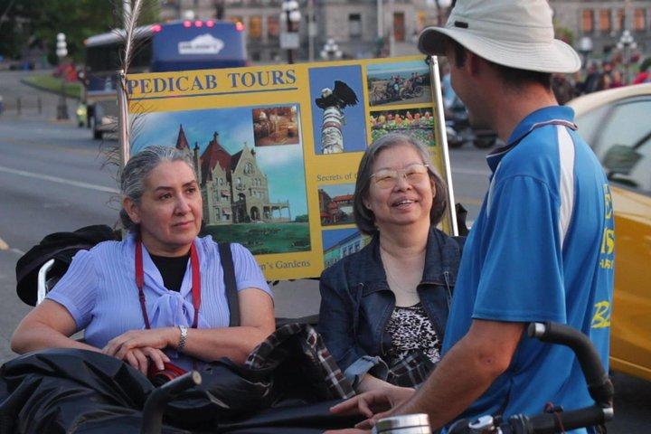 Pedicab Tour of Victoria from Cruise Ship Terminal