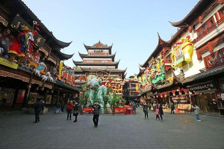 3-Hour Shanghai Yu Garden &Old Town Private Tour with Tea Tasting