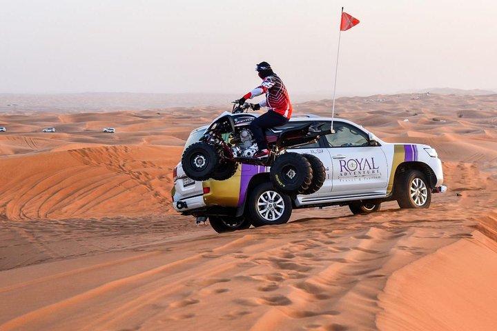 6-Hour Dubai Desert Safari with BBQ Dinner & Quad Biking