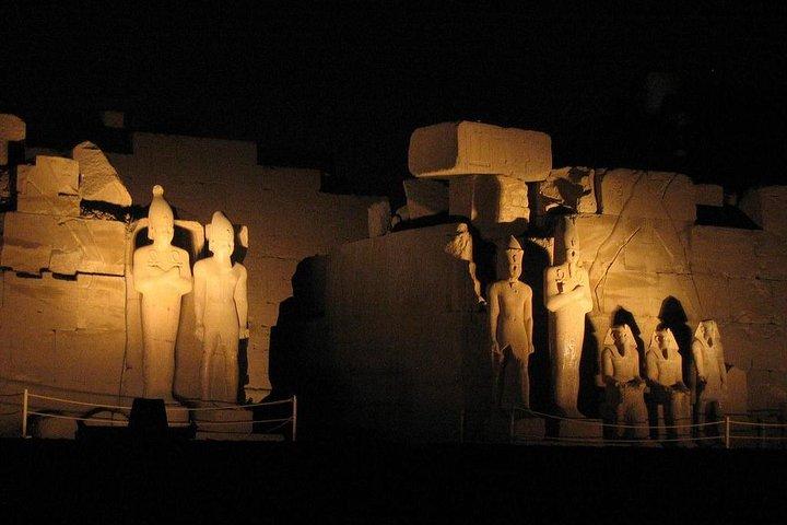 Karnak sound and light show in Luxor
