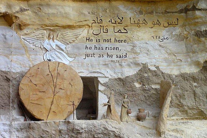 half-day Saint Simon monastery ,Cave church Garbage city