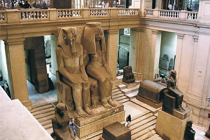 Full Day Giza pyramids and Cairo Museum day tour from Luxor by domestic flight