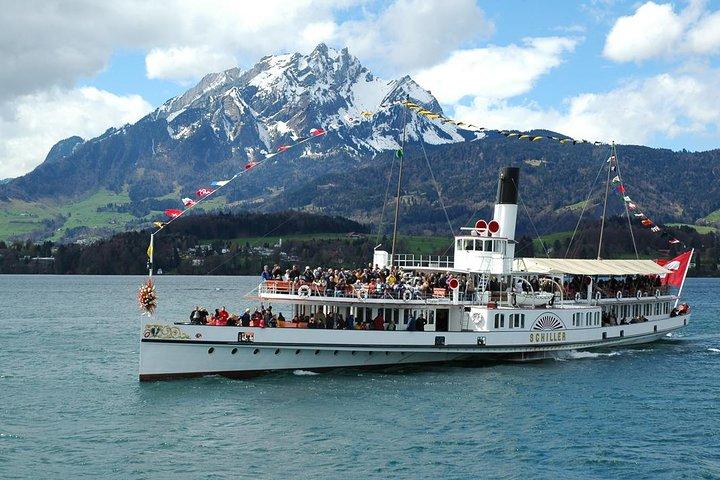 Mt Pilatus from Lucerne Including Boat Trip, Gondola, Cogwheel