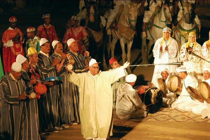 Moroccan Dinner Show Fantasia Chez Ali in Marrakech.