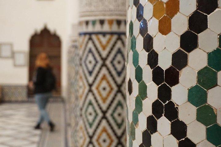 Marrakech Medina Private Tour with Bahia Palace & Ben Youssef