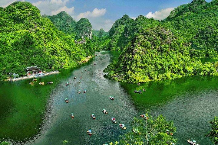 Discover Trang An Natural World Heritage, Bich Dong Pagoda, Cycling Day Tour